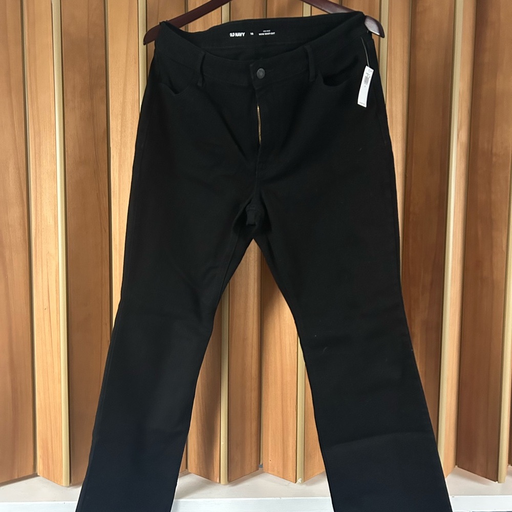 Old Navy Women's Black Boot Cut Jeans